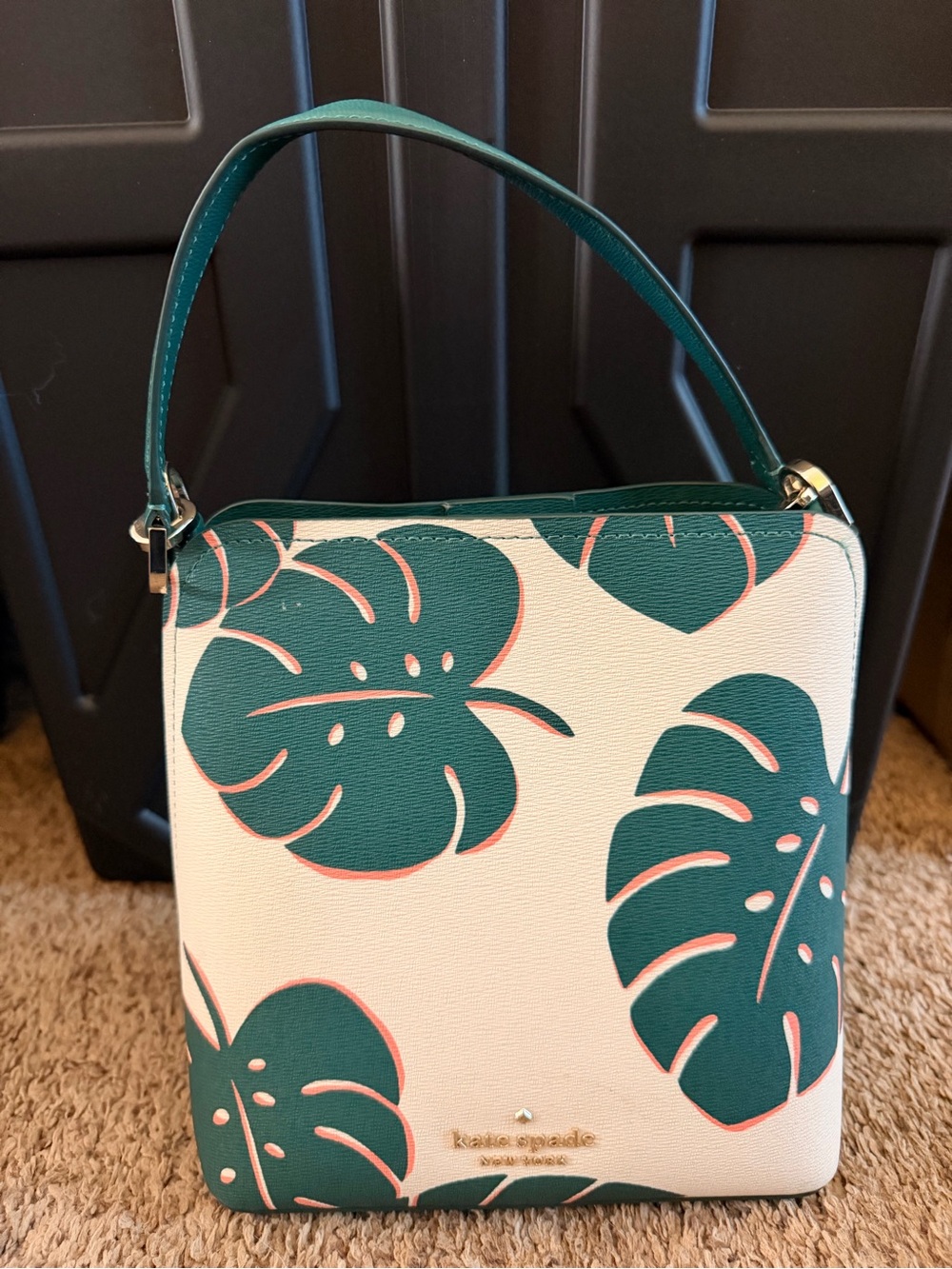 Kate Spade Monstera White Handbag